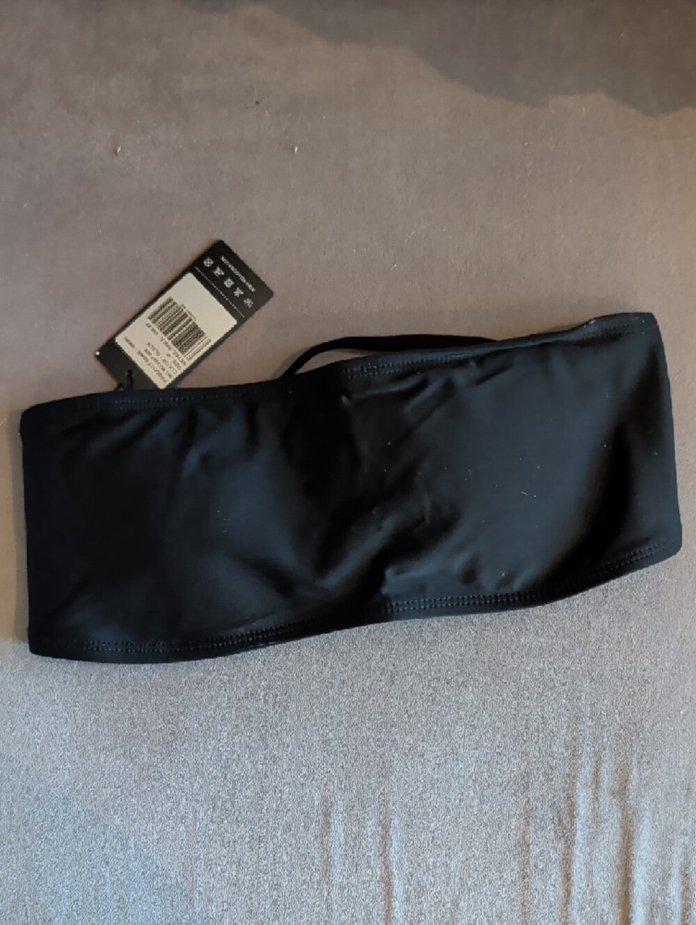 RELLECIGA Black Bikini Top NWT